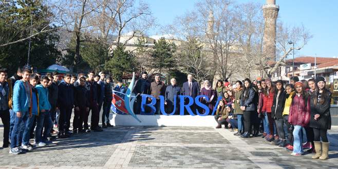 Batmanlı gençler Bursa’ya hayran kaldı