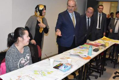 Altepe’den engelli kursiyerlere ziyaret