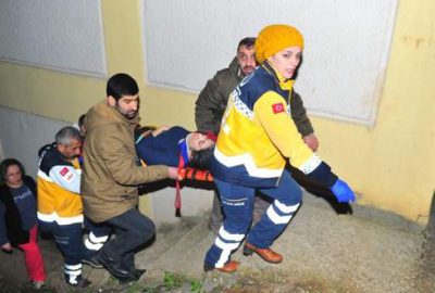 Bursa’da çamaşır asarken 3. kattan düştü