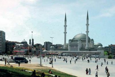 Taksim’e yapılacak camiye ruhsat verildi