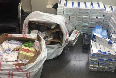 Bursa’da bebek bezlerinin içinden kaçak sigara çıktı