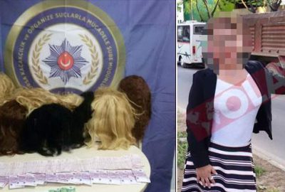 13 milyon lira dolandıran kadın 18 perukla yakalandı