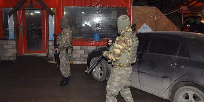 Bursa’daki huzur ve güven uygulamasında 21 gözaltı