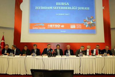 Bursa’dan 80 bin yeni istihdam