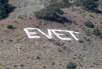 Erdoğan’a destek için dağa ‘Evet’ yazdılar