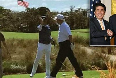 Siyasete golf arası