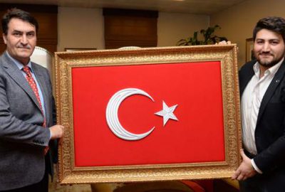 15 Temmuz gazisinden Başkan Dündar’a ziyaret