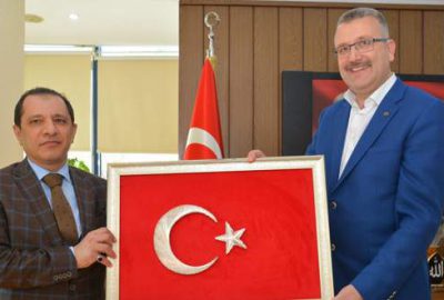 Yıldız’dan Başkan Özkan’a ziyaret