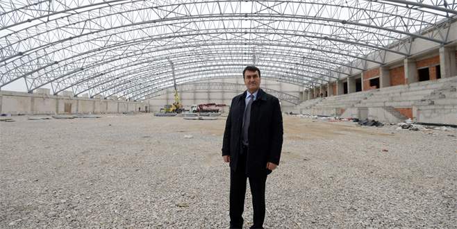 Geleceğin atletleri bu salonda yetişecek