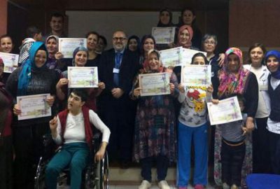 Aile eğitimi okulu ilk mezunlarını verdi