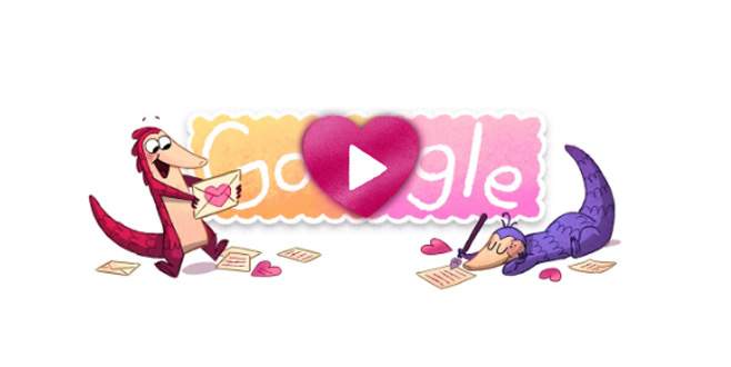 Google’dan Sevgililer Günü’ne özel doodle