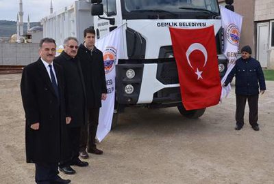 Gemlik’te araç filosuna takviye