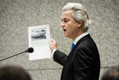 Wilders anketlerde ilk sırada