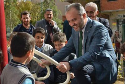 İnegöl’e nefes aldıracak projeleri hayata geçiriyoruz