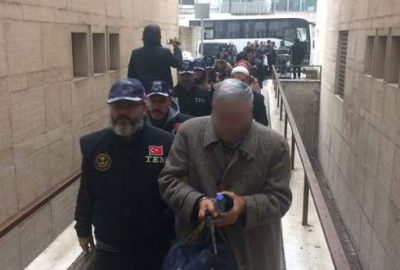 Bursa’da PKK`dan gözaltına alınanlar adliyeye sevk edildi