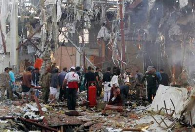 Suudi uçakları cenazeyi vurdu