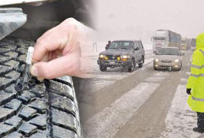 Kış lastiğinde sorun yok