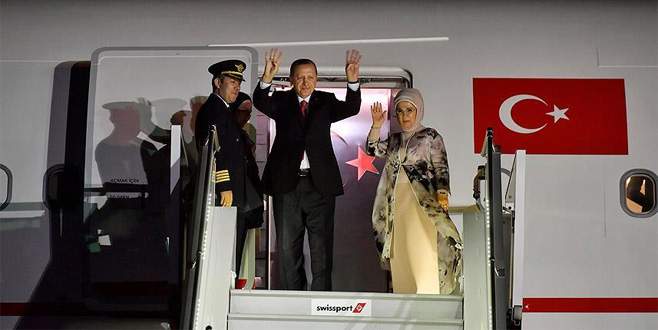 Cumhurbaşkanı Erdoğan yurda döndü