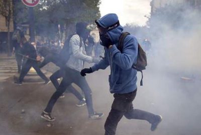 Fransa’da protestoya sert müdahale