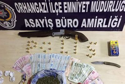 Orhangazi’de uyuşturucu operasyonu