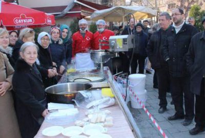 Rizeliler’den şehitler için lokma