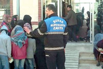 Dilencilere geçit yok