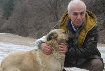 Uludağ’daki sahipsiz hayvanların babası