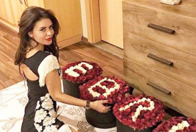 Ebru’ya romantik sürpriz