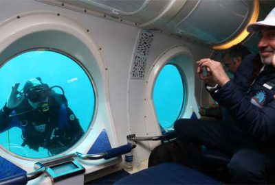 Turistik denizaltı heyecanı