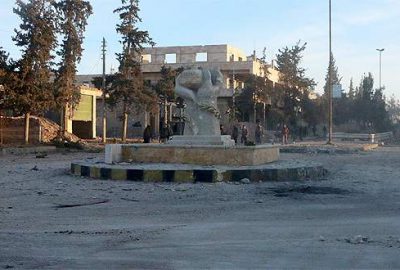 ÖSO birlikleri Bab ilçe merkezinde ilerliyor