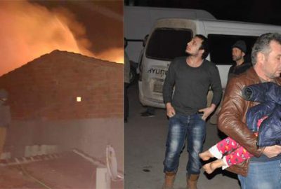 Bursa’da korkutan yangın