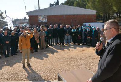 Dağkadı’ya zeytin toplama istasyonu