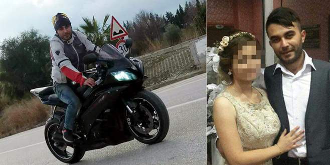 Yeni aldığı motosiklet sonu oldu