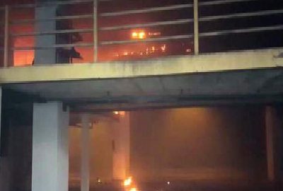 İstanbul otogarında yangın