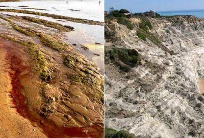 Türk Merdivenleri bir anda kırmızıya döndü