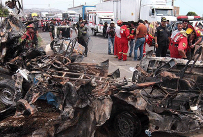 Katliam gibi kaza: 15 ölü