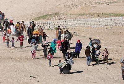 Musul’un batısında ilk tahliye gerçekleşti