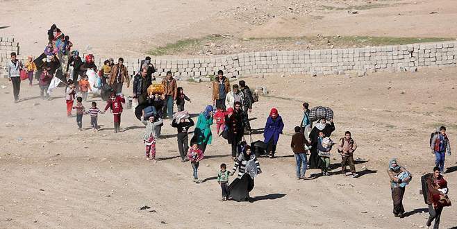 Musul’un batısında ilk tahliye gerçekleşti