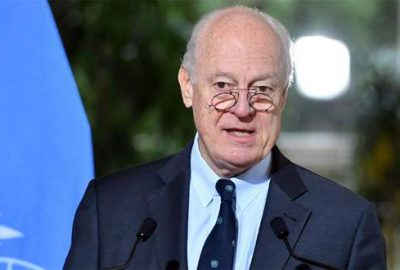 AA, Mistura’nın sunduğu Cenevre belgesine ulaştı