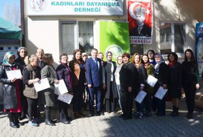 Kadın çiftçilere eğitim semineri