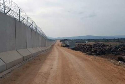 Sınıra inşa edilen güvenlik duvarının yarısı tamamlandı