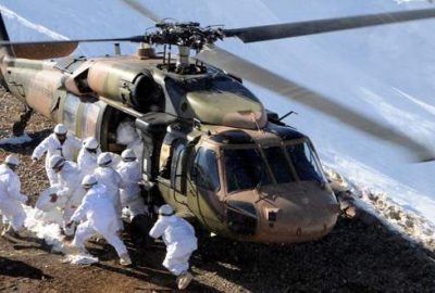 Deniz piyadeleri Hakkari’de