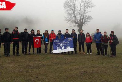 Doğaseverler Katırlı dağlarını keşfetti