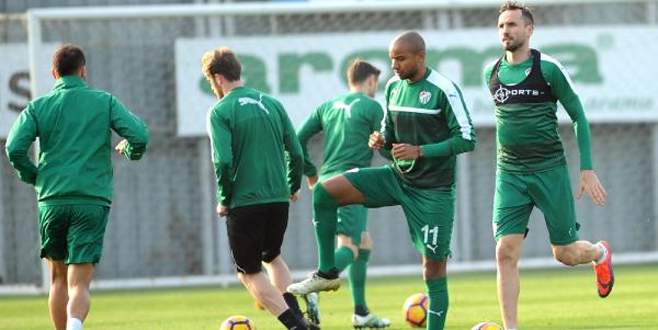 Bursaspor’da Gaziantepspor hazırlığı sürüyor