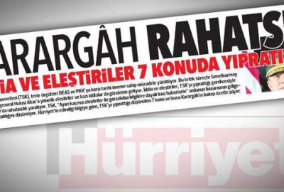 Hürriyet’ten açıklama: ‘Aklımızın ucundan dahi geçmedi’