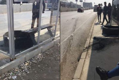 Bursa’da facia teğet geçti