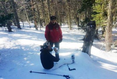 Uludağ’da kaybolan kayakçı ayak izlerinden bulundu