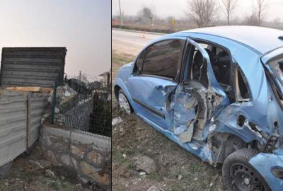 Kamyonla otomobil çarpıştı: 7 yaralı