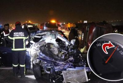 Alkollü sürücü 200 kilometre hızla dehşet saçtı