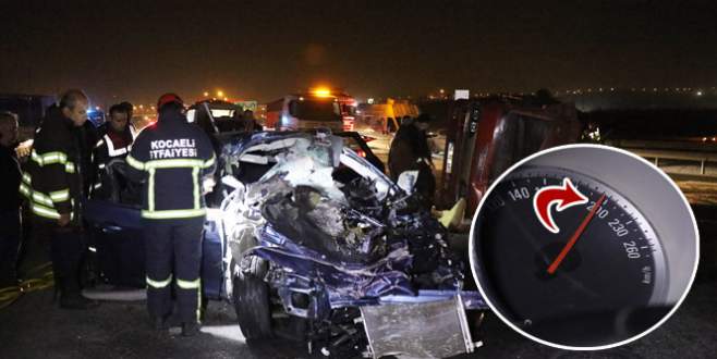 Alkollü sürücü 200 kilometre hızla dehşet saçtı